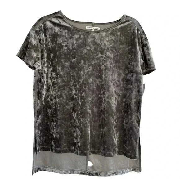 Rebecca Minkoff Alana Velvet High/Low Top - Picture 4 of 7